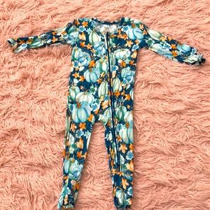 Birdie Bean Pumpkin Footies 18-24 months